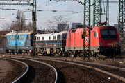 Siemens ES 64 U2 - 1116 018 operated by Rail Cargo Hungaria ZRt.
