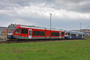GTW Vysoké Tatry Class 840 - 840 004-0 operated by Železničná Spoločnost' Slovensko, a.s.