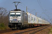 Bombardier TRAXX F140 MS - 386 021-0 operated by METRANS Rail s.r.o.