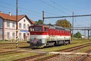 ČKD T 478.4 (754) - 754 053-7 operated by Železničná Spoločnost' Slovensko, a.s.