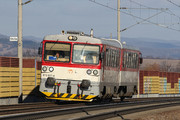 ŽOS Zvolen Class 813.0/913.0 - 813 027-4 operated by Železničná Spoločnost' Slovensko, a.s.