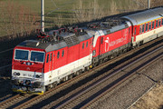 ŽOS Vrútky Class 361.1 - 361 124-1 operated by Železničná Spoločnost' Slovensko, a.s.