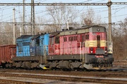 ČKD T 466.2 (742) - 742 136-5 operated by ČD Cargo, a.s.