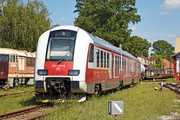 ŽOS Vrútky Class 861.0 - 861 035-8 operated by Železničná Spoločnost' Slovensko, a.s.