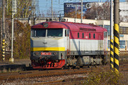 ČKD 749 - 749 254-9 operated by Elektrizace železnic Praha a.s.