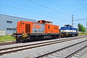 LEW Hennigsdorf V 100.1 - 293 001 operated by RTS Rail Transport Service GmbH
