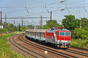 ŽOS Vrútky Class 361.1 - 361 105-0 operated by Železničná Spoločnost' Slovensko, a.s.