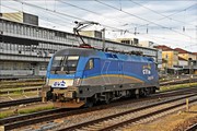Siemens ES 64 U2 - 182 911-8 operated by Eisenbahnen und Verkehrsbetriebe Elbe-Weser