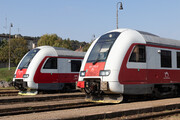 ŽOS Vrútky Class 861.0 - 861 020-0 operated by Železničná Spoločnost' Slovensko, a.s.