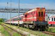 ČKD T 458.1 (721) - 721 065-1 operated by Železnice Slovenskej Republiky