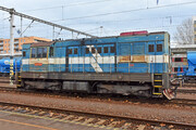 ČKD T 466.2 (742) - 742 629-9 operated by Železničná Spoločnost' Cargo Slovakia a.s.