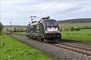 Siemens ES 64 U2 - 182 598 operated by European Railway Company Deutschland GmbH