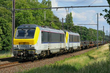 1308 - NMBS/SNCB Class 13 operated by Lineas SA/NV