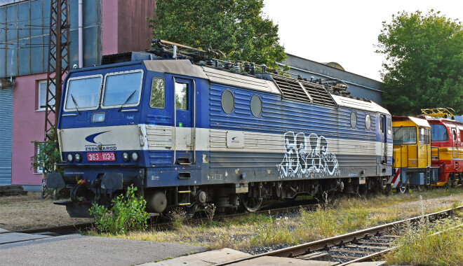 363 103-3 - Škoda 69E operated by Železničná Spoločnost' Cargo