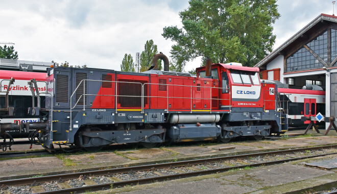 741 714-0 - CZ LOKO Class 741.7 operated by Magyar Vasúti Árúszállító Kft.