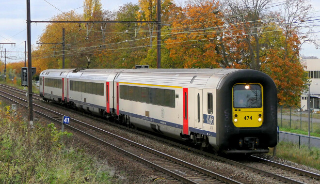 474 - NMBS/SNCB Class AM96 operated by Nationale Maatschappij van ...