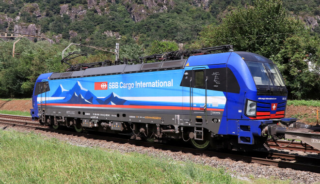 193 519 - Siemens Vectron MS operated by Schweizerische