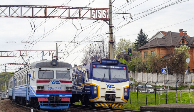 ER9M-546 - RVR ER9M operated by Ukraine Railways - UkrZaliznyza