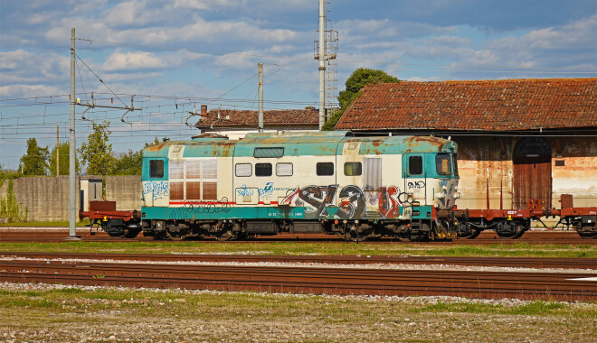 D345 1102 - FS Class D.345 operated by Mercitalia Rail S.r.l.