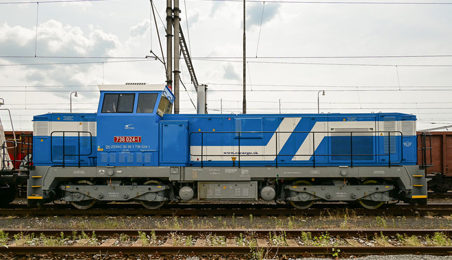 736 024-1 - ŽOS Zvolen Class 736 operated by Železničná Spoločnost