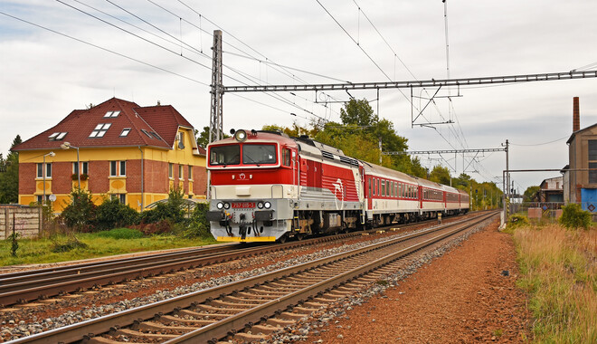 ポルン 757 015-3 - ŽOS Zvolen Class 757 operated by Železničná Spoločnost